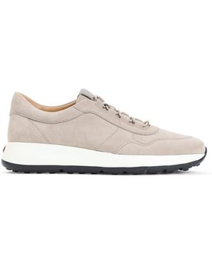 Tod's Tortora Suede Sneakers - White