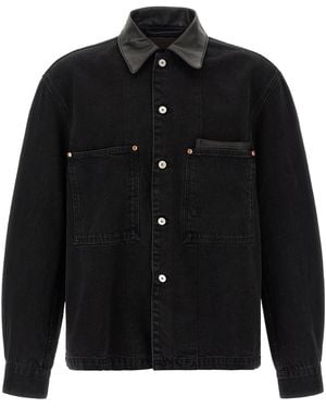 Lemaire 'Workwear' Overshirt - Black