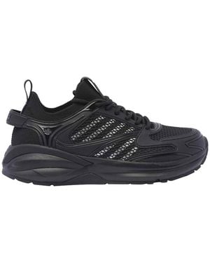 DSquared² Dash Logo Lace-Up Sneakers - Black