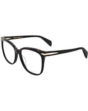 Rag & Bone Rag & Bone 53 Mm Eyeglasses Rnb3024-807-53 - Black