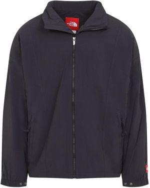 The North Face Obsidian Box Nylon Fleece Lined Jacket - Blue