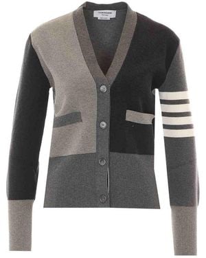 Thom Browne Milano Classic Cardigan - Black