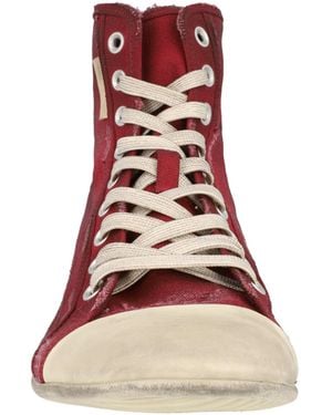 Balenciaga Paris Ultra Flat High-Top Sneakers - Red
