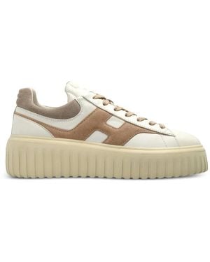 Hogan Sport Shoes With High Sole - White
