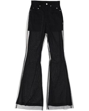 Rick Owens Bolan Bootcut Pants - Black