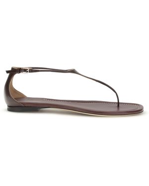 Francesco Russo Thong Sandals - Red