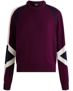 Fusalp Round-Neck Knitwear - Purple