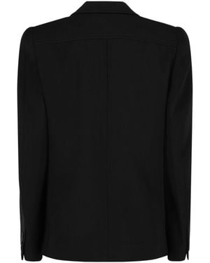 Givenchy Fitted Double-Breasted Blazer - Black