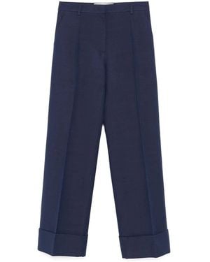 Valentino Wide Camal Pants - Blue