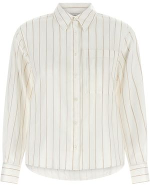 Peserico Striped Shirt - White