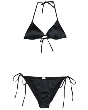 VENUJA Triangle Bikini Top - Black