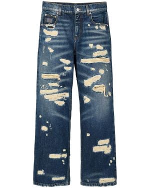 Marc Jacobs 'The Rip And Repair Straight Jean' Jeans - Blue