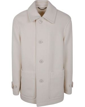 Dries Van Noten "Rivne" Classic Midi Coat - White