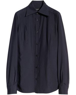 Gucci Silk Poplin Shirt - Blue