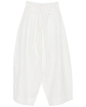 Niccolò Pasqualetti High-Waisted Pants - White