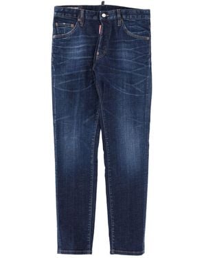 DSquared² Button-Fastening Jeans - Blue