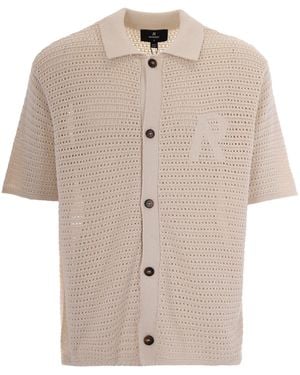 Represent Ecru Pico Shirt - Natural