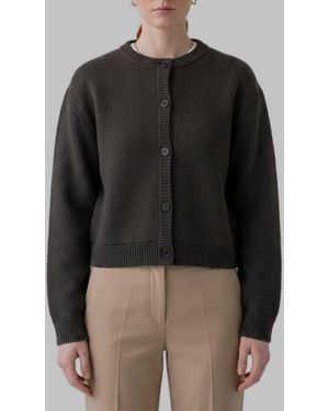 Lisa Yang Dark Fern Emmylou Cardigan Jacket - Black