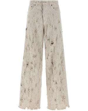 Haikure 'Bethany' Destroy Jeans - White
