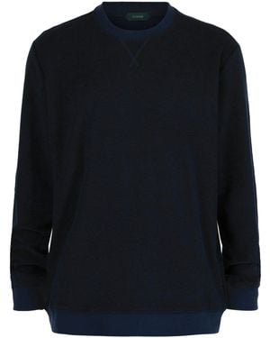 Slowear Zanone Crewneck Sweater - Blue