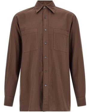 Cellar Door 'Paul' Shirt - Brown
