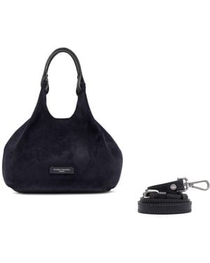 Gianni Chiarini Suede Tote Bag - Blue