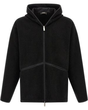 Laminar Soft Hooded Jacket - Black