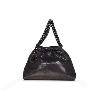 Stella McCartney Crossbody Bag Falabella Mini Drawstring - Blue