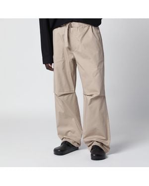 DARKPARK Jordan Relaxed Fit Taupe Pants - Natural