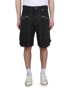 Isabel Marant Solid Shorts - Black