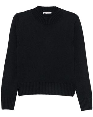 Zanone Crewneck Sweater - Black