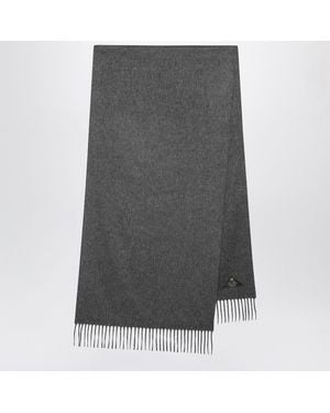 Loro Piana Grande Unita Scarf - Gray