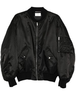 Saint Laurent Jackets - Black