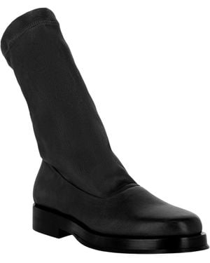 Ferragamo Furseo Sock Boots - Black