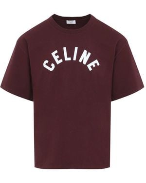 Celine Relaxed T-Shirt - Purple