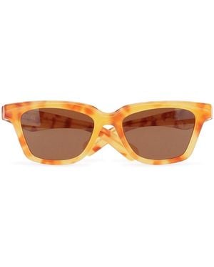 Jacquemus Les Lunettes Carre - Orange