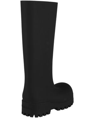 Balenciaga Bulldozer Rainboots - Black