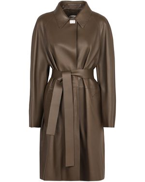 Fendi Leather Jacket - Brown