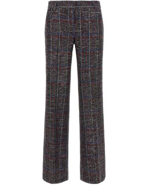 Missoni Sequin Tartan Pants - Gray