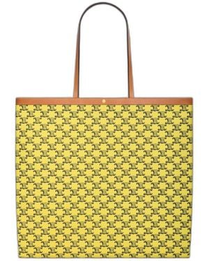 Celine Large Flat Shopper - Yellow