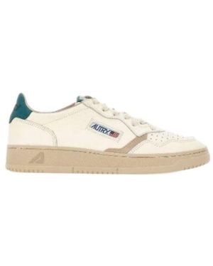 Autry Medalist Low - White