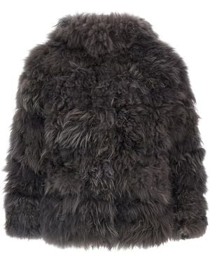 Simonetta Ravizza Flen Fur Gray
