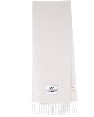 Marni Fringed Scarf - White