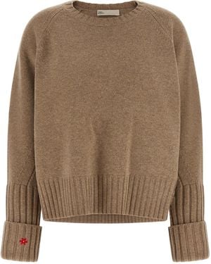 Tory Burch Wool Sweater - Brown
