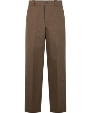 Prada Long Pants With Pockets - Brown
