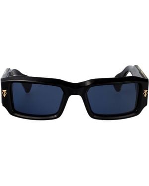 T Henri Squared Sunglasses Raa Obsidian - Blue