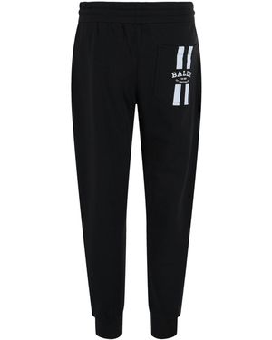 Bally Striped Logo Sweatpants - Black