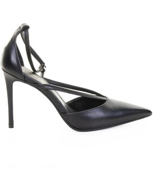 Chantal Nappa Leather Pump - White