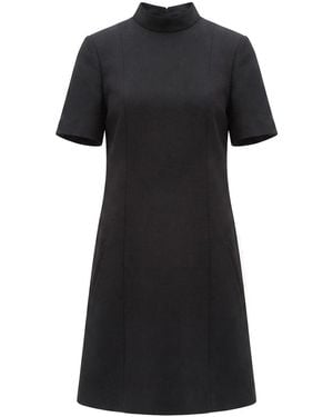 Gucci Wool Turtleneck Dress - Black