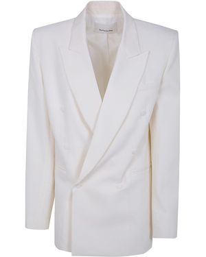 Frankie Shop "Monterey" Structured Blazer - White